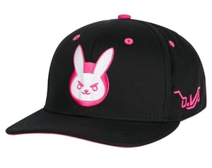 Snapback Cap: Overwatch - D.Va Bunny, Black cover