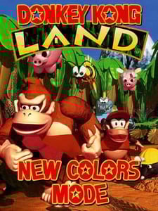 Nintendo Game Boy Color Donkey Kong Land: New Colors Mode cover