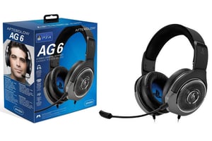 PDP Afterglow AG6 Stereo Gaming Headset Wired - Black (PS4) cover