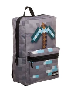 Minecraft - Axe Print Big Backpack, Grey cover
