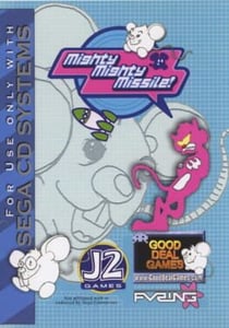 Sega CD Mighty Mighty Missile! kaas