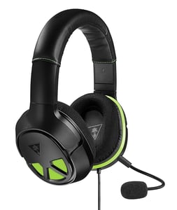 Couverture de Turtle Beach XO Three Gaming Headset Wired - Black/Green (Xbox One)