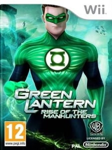 Nintendo Wii Green Lantern: Rise of the Manhunters cover