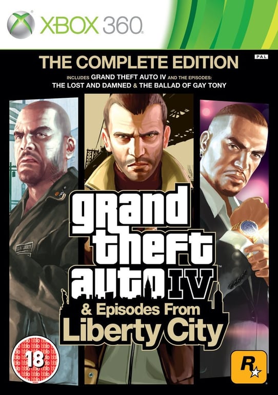 Xbox 360 Grand Theft Auto IV The Complete Edition (GTA 4
