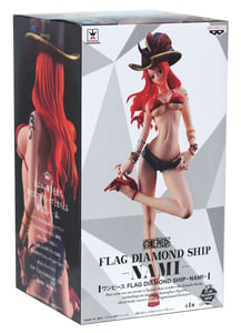 One Piece: Flag Diamond Ship - Nami Figure, 25cm vāks