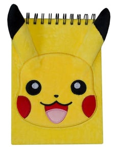 Notebook Pokemon - Pikachu, Plush Hardcover A5 cover