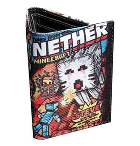 Minecraft - Tales from the Nether Tri-Fold Nylon Wallet cover