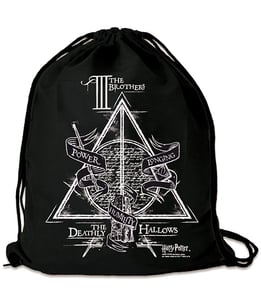 Harry Potter - Three Brothers Gym Bag, Black viršelis