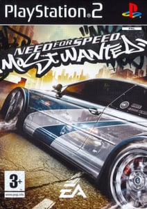 PS2 Need for Speed: Most Wanted omslag