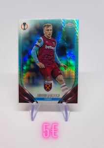 Jarrod Bowen, West Ham United FC 2023-24 Topps Chrome UEFA Club Competitions cover
