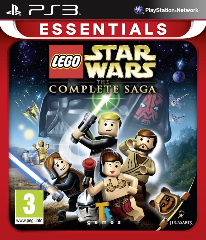 PS3 LEGO Star Wars: The Complete Saga cover