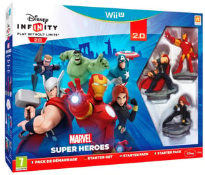 Wii U Disney Infinity 2.0: Marvel Super Heroes Starter Pack cover