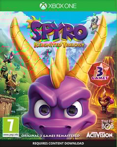 Xbox One Spyro Reignited Trilogy обложки
