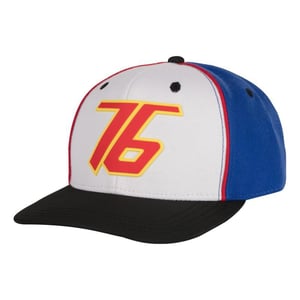 Snapback Cap: Overwatch - Soldier 76, White/Blue cover