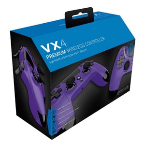 Gioteck VX4 Premium Controller Wireless - Purple (PS4, PC) cover