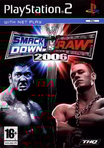 PS2 WWE SmackDown! vs. Raw 2006 kansikuva