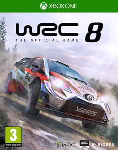 Xbox One WRC 8: FIA World Rally Championship kansikuva