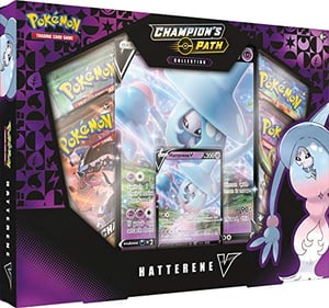 Pokemon Trading Card Game: Champion's Path Collection - Hatterene V cover