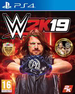 PS4 WWE 2K19 cover