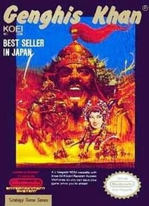 Nintendo NES/Famicom Genghis Khan cover