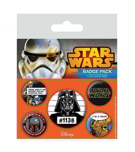 Star Wars - Cult Pin Badges 5-Pack cover