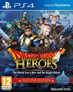 PS4 Dragon Quest Heroes: The World Tree's Woe and the Blight Below Day One Edition kaas