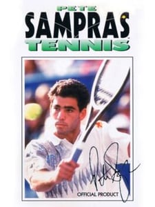 Sega Genesis/Mega Drive Pete Sampras Tennis cover