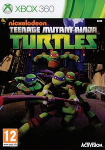 Xbox 360 Nickelodeon Teenage Mutant Ninja Turtles omslag