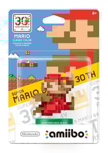 Amiibo Super Mario Bros. - 30th Anniversary Mario Classic Colours обложки