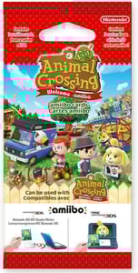 Amiibo Animal Crossing: New Leaf - Welcome Amiibo Pack incl. 3 Cards cover