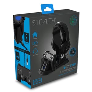 Couverture de Sony Playstation 4 Charger Ultimate Gaming Station C6-100 Black