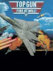 PS1 Top Gun: Fire at Will! cover