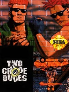 Sega Genesis/Mega Drive Two Crude Dudes cover