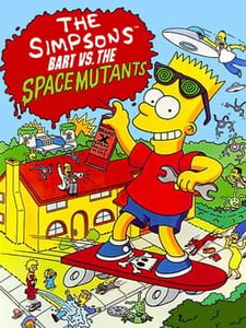 Nintendo NES/Famicom The Simpsons: Bart vs. The Space Mutants cover