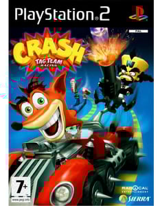 PS2 Crash Tag Team Racing cover