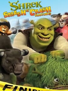 PS2 Shrek Smash n' Crash Racing cover