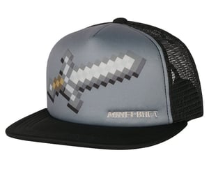 Trucker Cap: Minecraft - Iron Sword, Grey cover