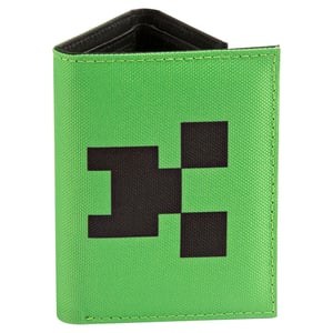 Minecraft - Pocket Creeper Tri-Fold Nylon Wallet cover