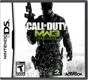 DS Call of Duty: Modern Warfare 3 Defiance cover