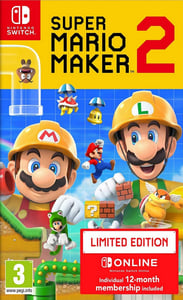 SWITCH Super Mario Maker 2 Limited Edition incl. 12-Month Online Membership cover