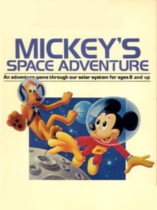 Commodore C64 Mickey's Space Adventure cover