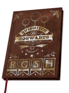 Notebook Harry Potter - Team Quidditch, Hardcover A5 cover