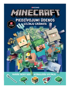 Minecraft. Piedzīvojumi ūdeņos - uzlimju grāmata cover