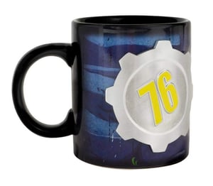 Fallout 76 - Metal Badge Mug, 400ml cover