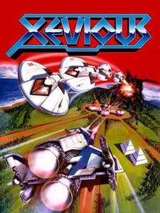Commodore C64 Xevious cover
