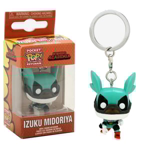 POP! Pocket Keychain: My Hero Academia - Izuku Midoriya with Helmet cover