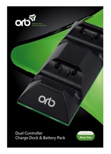 Couverture de ORB Dual Controller Charge Dock and Battery Pack - Black (Xbox One)
