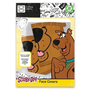 Face Mask 2-Pack: Scooby-Doo! - Mouth cover