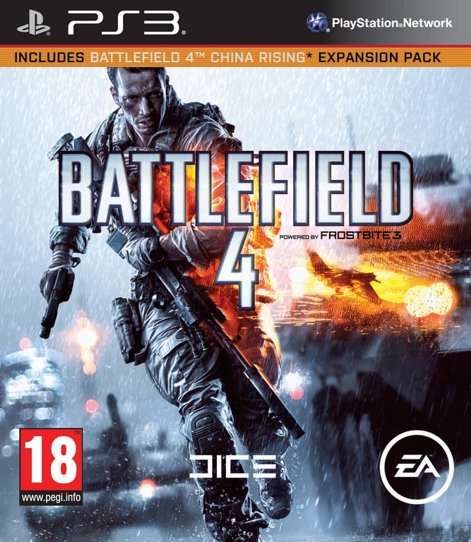 PS3 Battlefield 4 Incl. China Rising cover