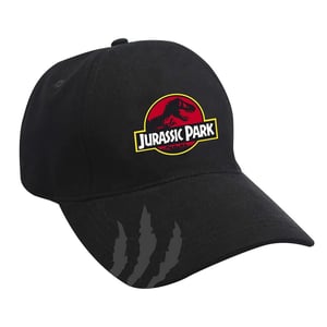 Couverture de Baseball Cap: Jurassic Park - Logo (Abysse), Black